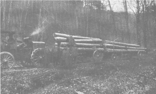 Foto "Trekker" zur Holzbringung