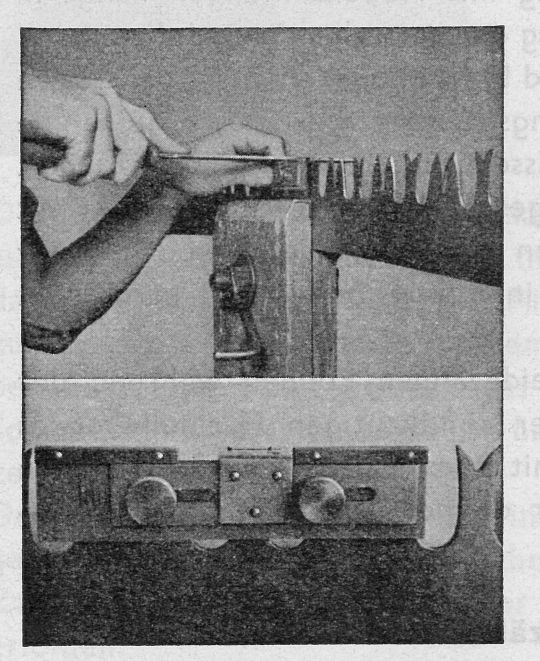 Foto Verkürzen der Hobelzähne