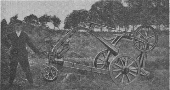 Foto Transport des Rodebocks Modell "Malengreau"