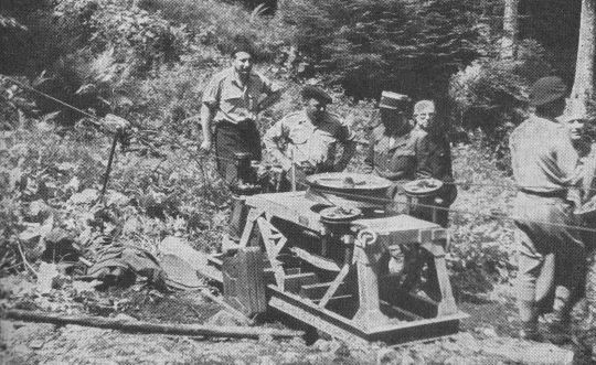Foto "Antriebsstation der "Kabel-Lasso"-Anlage, Bauart Brechenmacher"