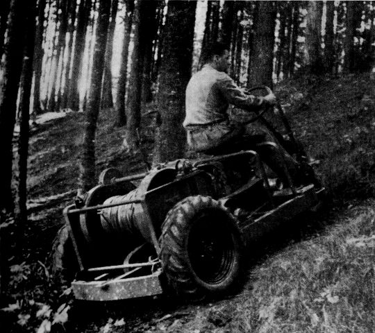 Foto "Küpfer Winde MF 15 in Fahrt"