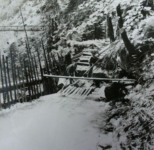 Foto "Flösser am Fellibach"