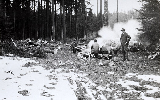 Foto Mittagspause am Feuer