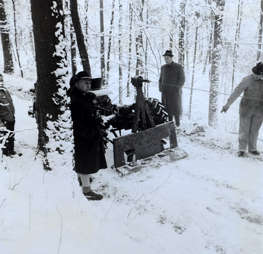 Foto Demo mit Seilwinde Pullax