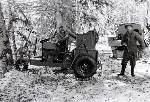 Foto Fahrbare Motorseilwinde Küpfer M 15
