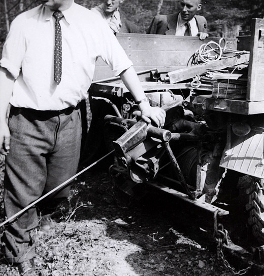 Foto Unimog Seilwinde