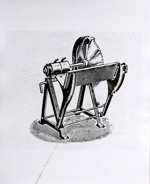 Foto Brennholzfräse