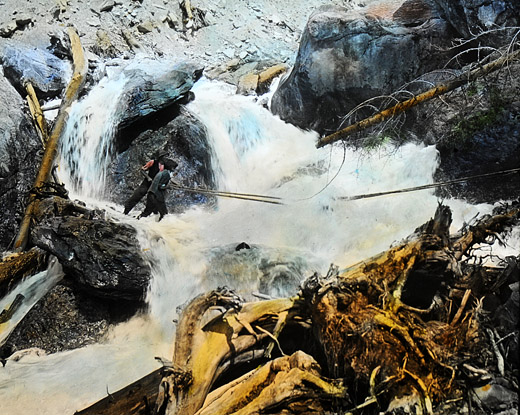 Foto Trift im Bergbach