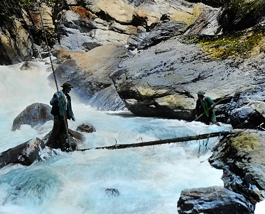 Foto Trift im Bergbach