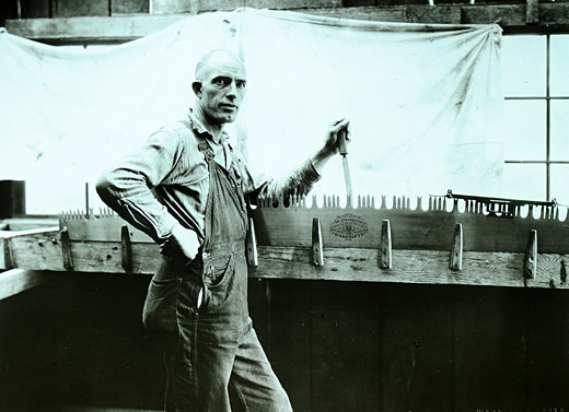 Foto Werkzeugunterhalt an der Hoblezahnsäge