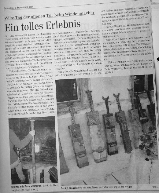 Foto Srockwindenmacherei