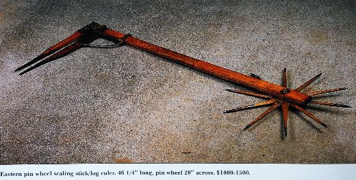 Foto Messkluppe mit Messrand für Längenmessung