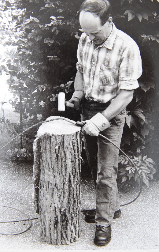 Foto Unterhalt Drahtseil