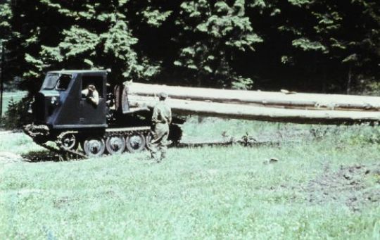 Foto Rückeschlepper Ural