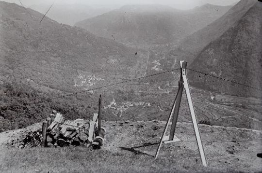 Foto Endstation einer Drahtseilbahn