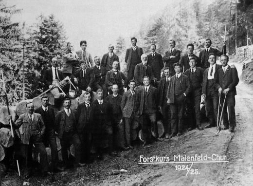 Foto Gruppenbild Försterschule